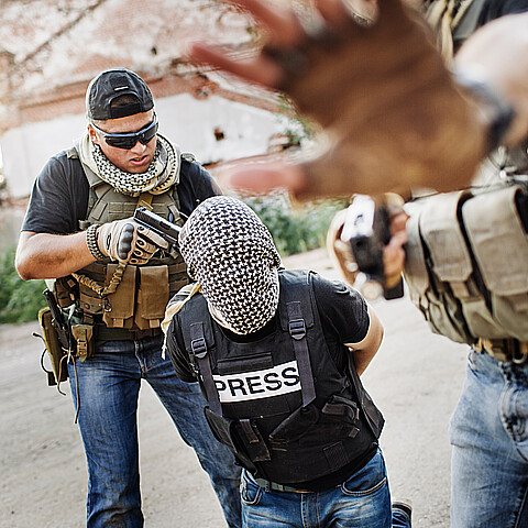 Journalists being threatened by terrorists