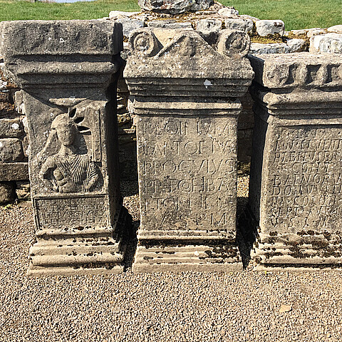 Un consolador romano de hace 2.000 años, el último tesoro del muro de Adriano