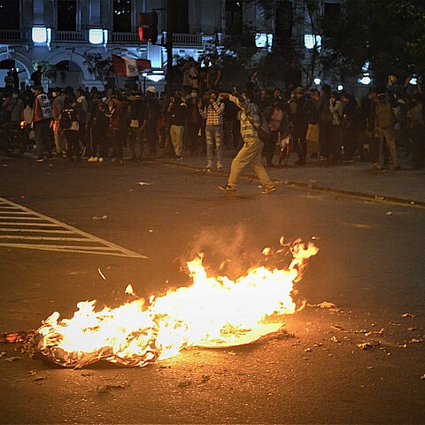 Protestas en Lima, Perú