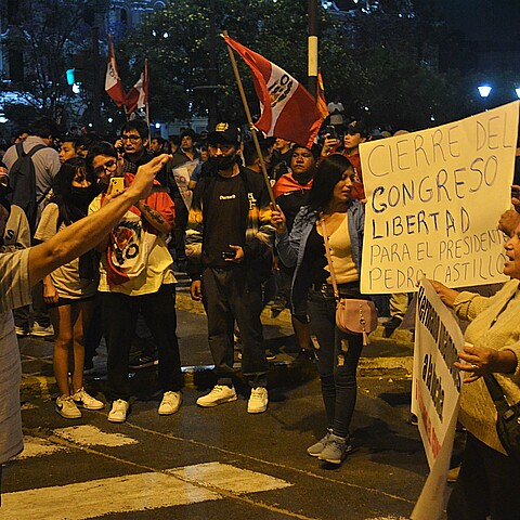 Protestas en Lima. 12 de Diciembre/2022