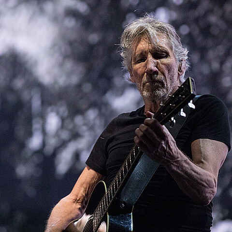 Roger Waters of Pink Floyd for his 'Us + Them Tour' at Rogers Arena in Vancouver, BC on October 28th 2017