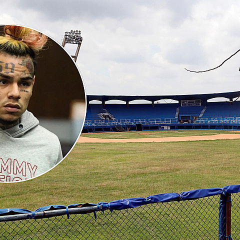Tekashi sorprendió "jugando pelota" en Villa Clara 