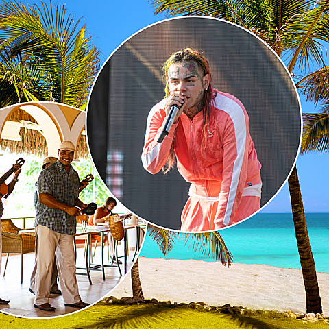 El rapero interpretó un tema de Celia Cruz junto a músicos cubanos 