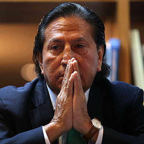 El expresidente peruano Alejandro Toledo