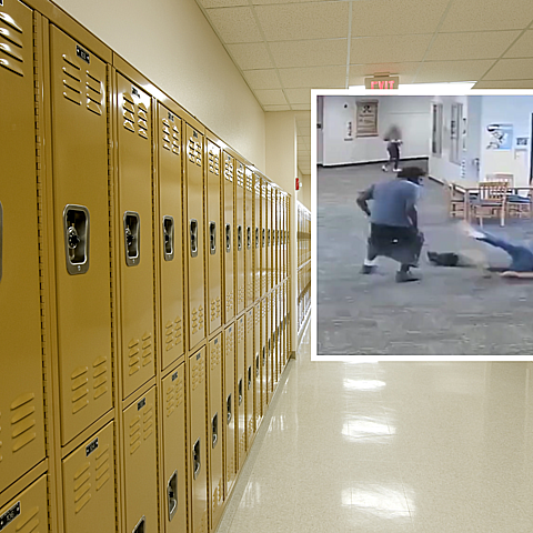 Paso alto con Lockers en la secundaria y un pantallazo video agresión