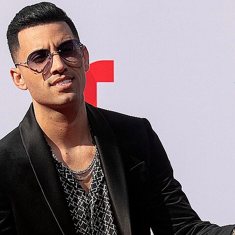 El cantante Lenier en la gala de los Premios 'Latin American Music 2019'