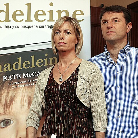 Garry y Kate McCann, los padres de Madeleine, la niña británica desaparecida en Portugal 