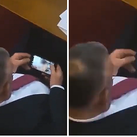 Zvonimir Stević, destacado político del Partido Socialista de Serbia, es sorprendido viendo pornografía en sesión