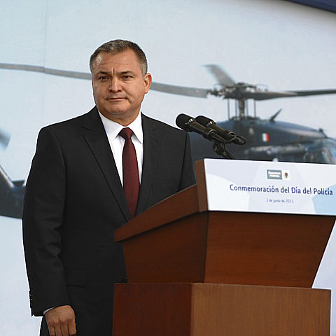 El secretario de Seguridad Pública (SSP) de México, Genaro García Luna