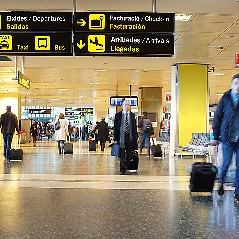 Una broma en un aeropuerto puede convertirse en un tema muy serio/ Imagen referencia