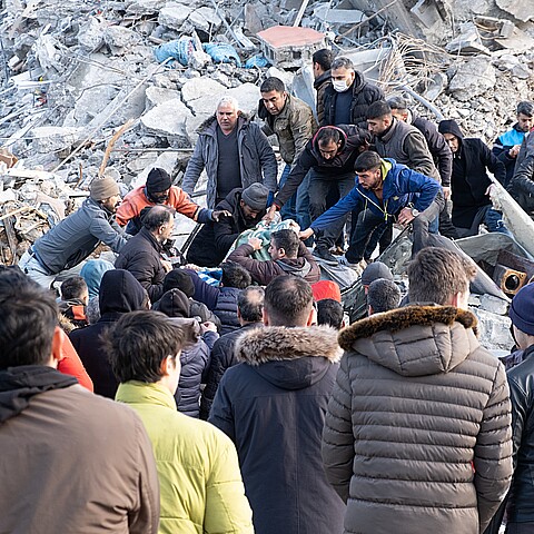 7 de febrero de 2023: Terremoto en Turquía, kahramanmaras