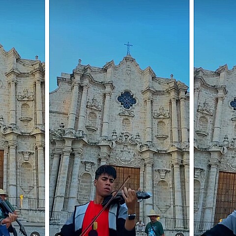 El joven violinista cubano ha encantado a varios artistas latinos 