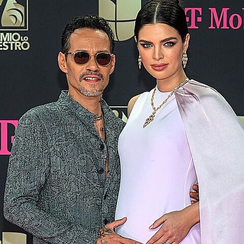 Marc Anthony y Nadia Ferreira 