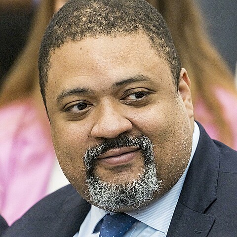 Alvin Bragg, el jefe de la Fiscalía de Nueva York