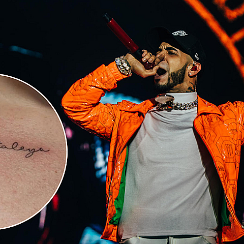 El rapero confirmó que si hija con la dominicana había nacido ya 