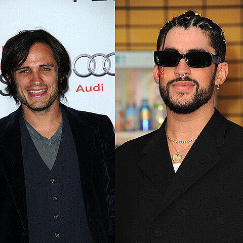 Mamá de Gael García Bernal habla del "apasionado" beso en la boca de su hijo con Bad Bunny