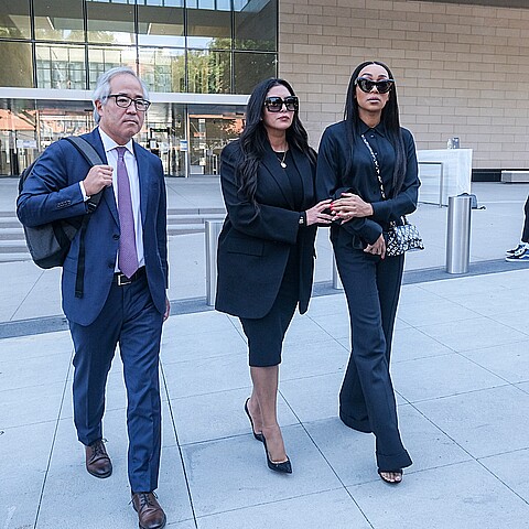 Vanessa Bryant at the Los Angeles federal court