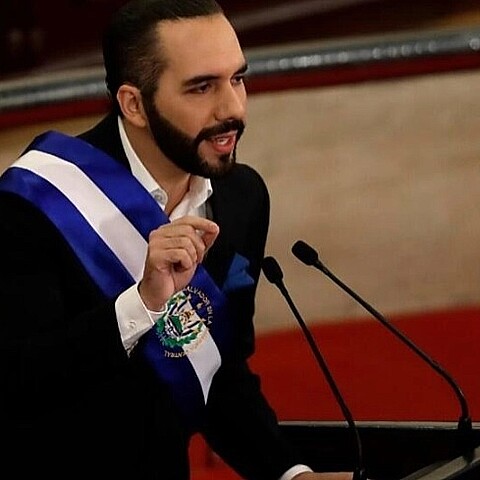 El presidente salvadoreño Nayib Bukele