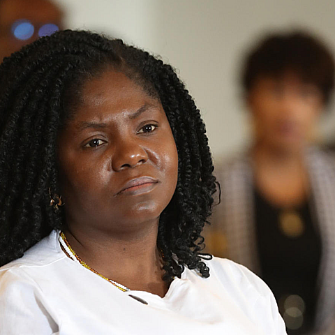 La vicepresidenta de Colombia, Francia Márquez