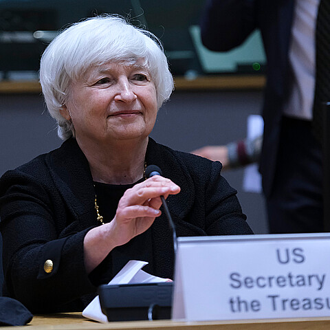 La secretaria del Tesoro de Estados Unidos, Janet Yellen