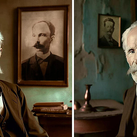 Para generar las imágenes el artista Yimit Ramírez explicó que utilizó Midjourney V5 y para los textos, el chat GPT-4