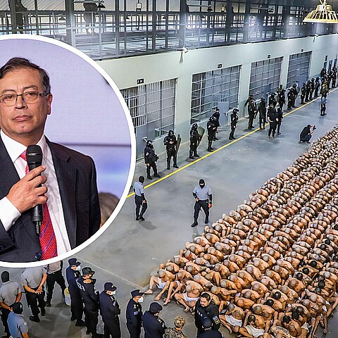 Mega cárcel en El Salvador 