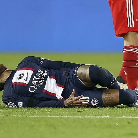 El brasileño Neymar, delantero del París Saint-Germain