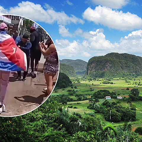 Tekashi regaló dinero a personas en Pinar del Río 