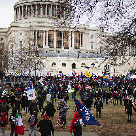 Manifestación del 6 de enero del 2020 frente al Capitolio Nacional, Washington