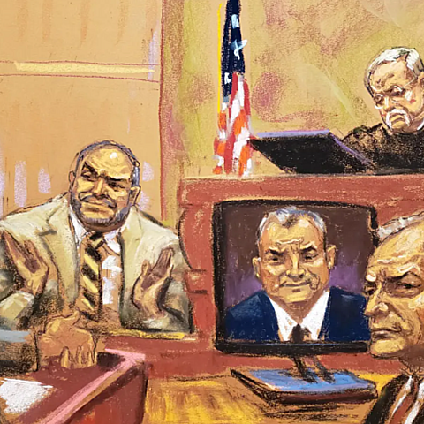 Genaro García Luna, antiguo secretario de Seguridad de México,