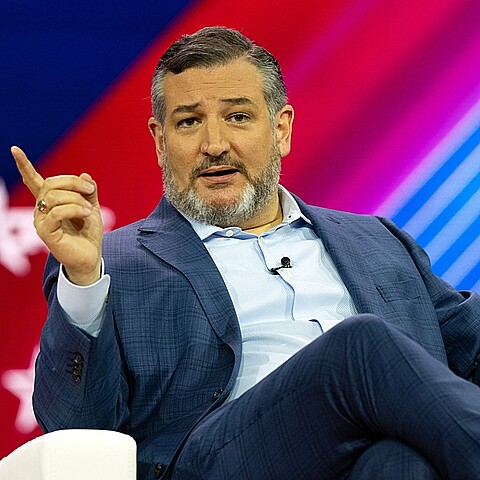 El senador republicano Ted Cruz