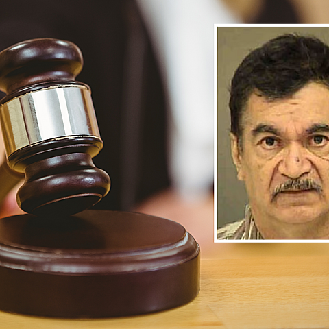 Ángel Mario Guzmán-Lobo, un hombre latino de 66 años