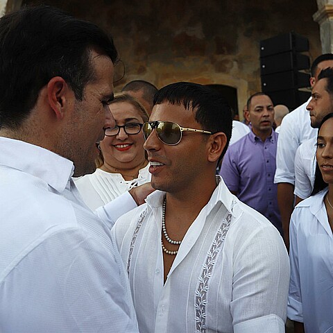 El artista boricua está de vacaciones en Cuba