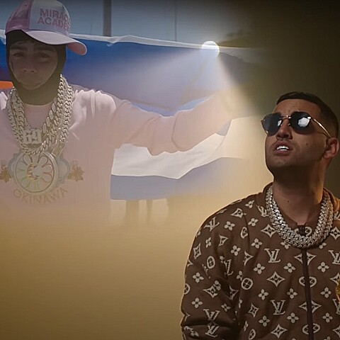 El videoclip de los artistas sorprendió a los seguidores del rapero 