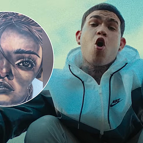 El artista cubano compartió detalles de su nuevo tatuaje 