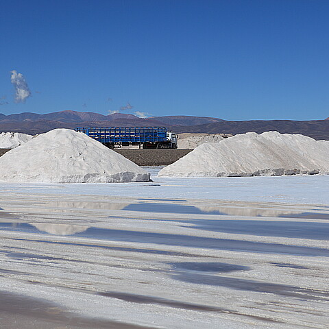 Chile's Salar de Atacama salt mines, which possess much of the country's lithium