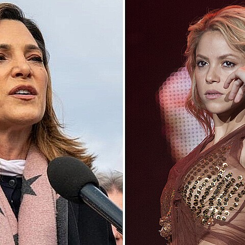 La congresista envío a Shakira un peculiar mensaje en Twitter
