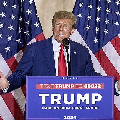 El expresidente de Estados Unidos Donald Trump