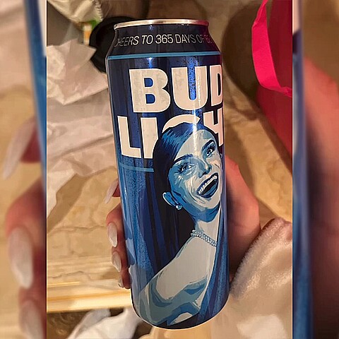 Bud Light can featuring Dylan Mulvaney