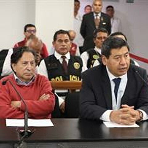 Former Peruvian President Alejandro Toledo