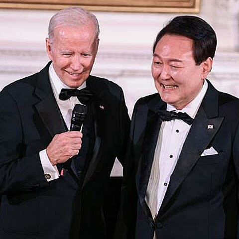 President Joe Biden and South Korean President Yoon Suk Yeol