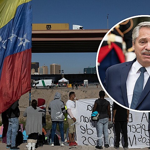 Migrantes venezolanos