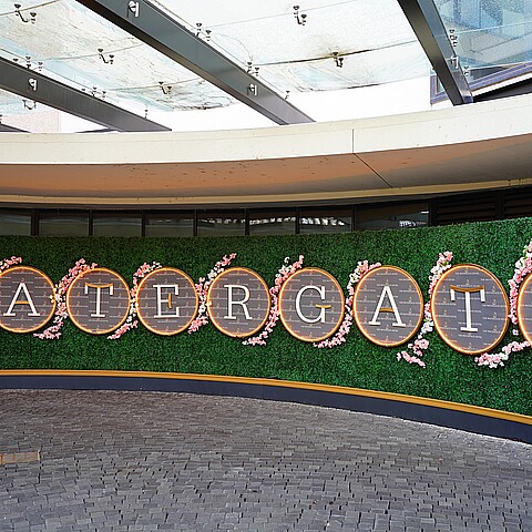 View of the Watergate building complex in Washington D.C., famous for the Nixon resignation
