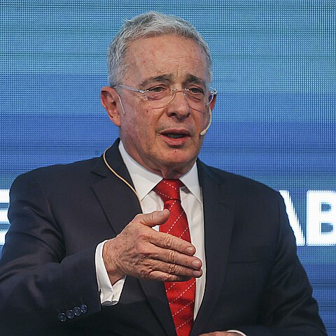 Álvaro Uribe, expresidente de Colombia