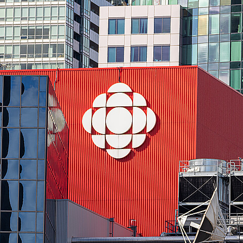 La radiotelevisión pública nacional de Canadá (CBC)