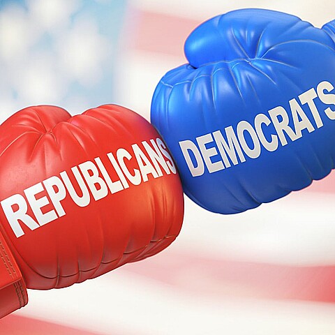 democrat party vs republican party 