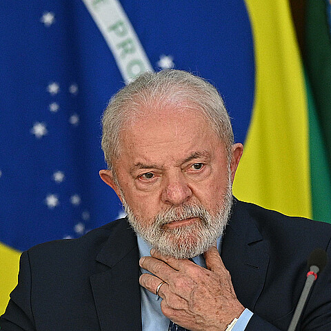 El presidente de Brasil, Luis Inácio Lula da Silva