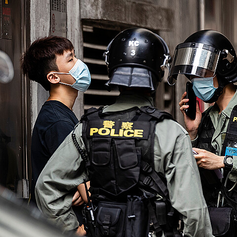 Joven de Hong Kong detenido por la Policía