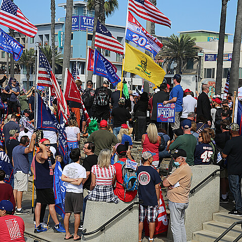 Simpatizantes de Donald Trump