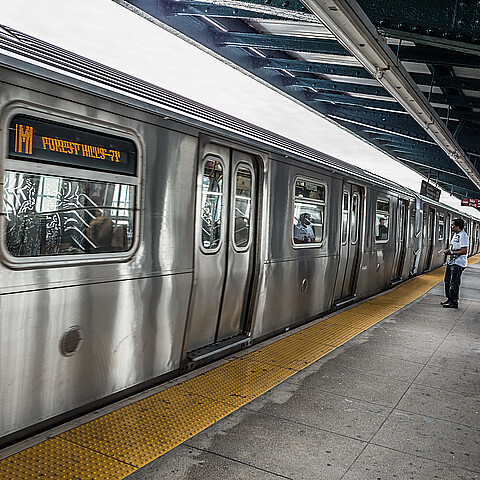Estación de tren en Nueva York